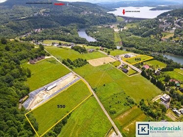 działka na sprzedaż 6498m2 działka Bóbrka