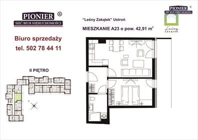 Ustroń Hermanice: słoneczne 2 pokoje blisko lasu - zapraszam mieszkanie Ustroń, Hermanice