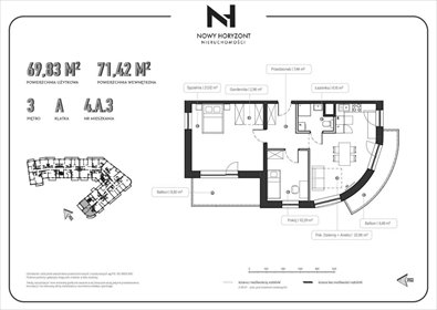 Sprzedam przestronne 3-pokojowe mieszkanie 71 m² w Gdyni mieszkanie Gdynia, Śródmieście