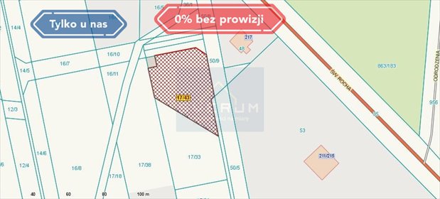 działka na sprzedaż 2466m2 działka Częstochowa, Lisiniec, Tczewska