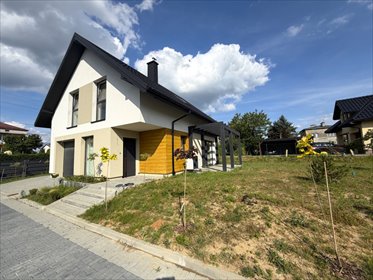 Nowoczesny dom 116 m² z garażem i tarasem w Rzeszowie dom Rzeszów, Podkarpacka