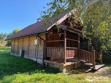 Dom w Lesku (38 m²) z tarasem, media, możliwość rozbudowy dom Lesko