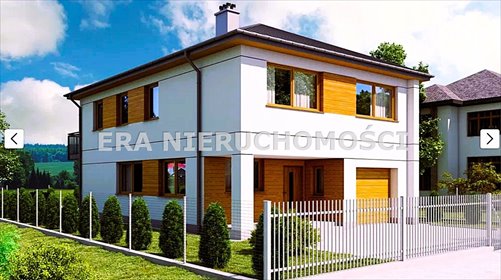 Nowoczesny dom 181,9 m² z dużymi przeszkleniami i tarasem dom Białystok, Dojlidy Górne