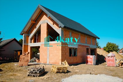 Dom w stanie surowym z garażem, 145,7 m2, Kozierów dom Kozierów