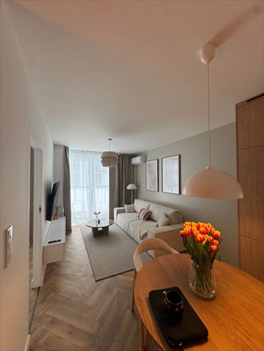 Wynajmę nowoczesne 38 m² mieszkanie z ogródkiem w Łomiankach mieszkanie Łomianki, Wiślana
