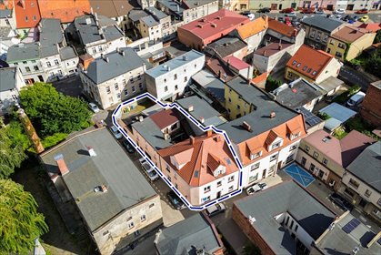 Kamienica z mieszkaniami i lokalami, centrum Ostrzeszowa lokal użytkowy Ostrzeszów, Chmielna