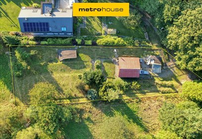 Działka 1425 m² z domkiem w Wilkowicach - las, prywatność działka Wilkowice