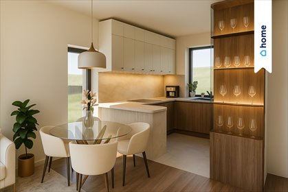 Nowoczesny bliźniak 119 m² z garażem i ogrodem dom Zawada, Luboszycka