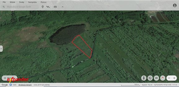 Działka 8 200 m² w Wólce blisko lasu i jeziora działka Wólka