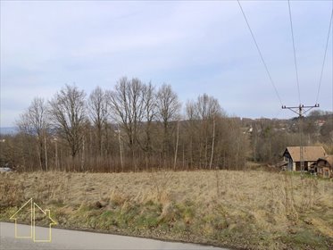 Działka 1,18 ha z mediami - lasem i dostępem do drogi działka Strzyżów