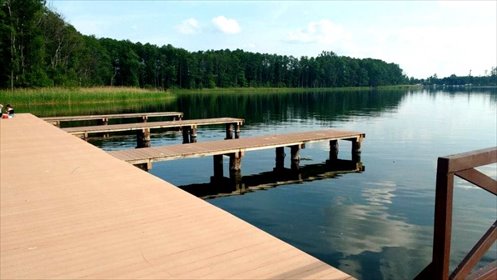 Sprzedam działkę nad jeziorem Osiek 1486 m² z infrastrukturą działka Osiek