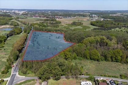 Działka inwestycyjna 50 092 m² przy DK36 – doskonała lokalizacja lokal użytkowy Osiek, Śląska