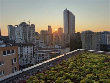 Nowoczesny 2 pok. z tarasem na dachu, cisza, centrum mieszkanie Warszawa, Wola, Sienna