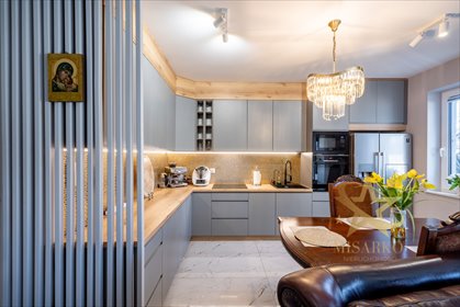 Nowoczesny dom glamour 126 m² z garażem i tarasem dom Białystok, Halickie, Pszeniczna