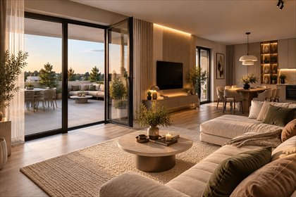 Do sprzedania przestronne mieszkanie 89 m² z dużym tarasem 62,22 m² w Katowicach mieszkanie Katowice, Zarzecze, gen. Stefana Grota-Roweckiego