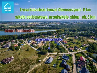 działka na sprzedaż 4500m2 działka Warzenko, Nad Stawem