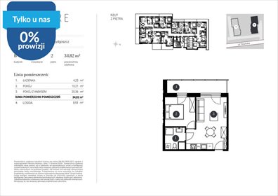 Dwupokojowe mieszkanie 35,85 m2 na sprzedaż w Bydgoszczy mieszkanie Bydgoszcz, Toruńska