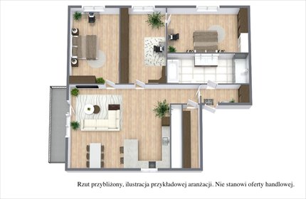 mieszkanie na sprzedaż 65m2 mieszkanie Bieruń, Bieruń Stary, bł. Edmunda Bojanowskiego