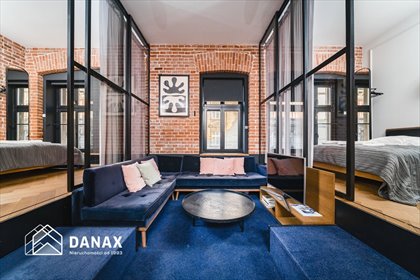 Dwupoziomowe 87,8 m² w kamienicy, loftowy design polecam mieszkanie Kraków, Stare Miasto, Kleparz, Długa