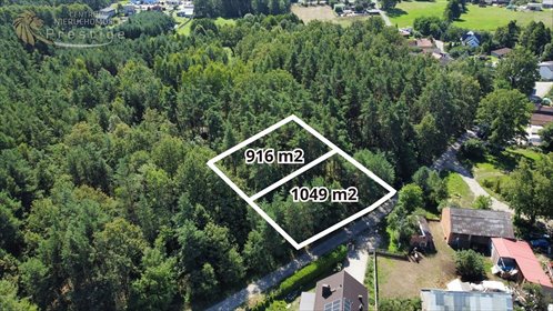 działka na sprzedaż 922m2 działka Woźniki