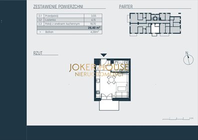 mieszkanie na sprzedaż 26m2 mieszkanie Rzeszów, Zalesie