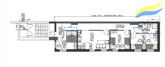 mieszkanie na wynajem 78m2 mieszkanie Gliwice, Śródmieście, o. Jana Siemińskiego