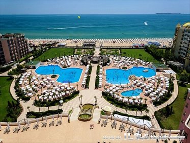 Apartament 87 m² z tarasem - widok na morze w Słonecznym Brzegu mieszkanie Słoneczny Brzeg, Majestic