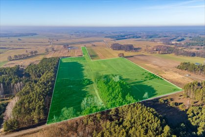 działka na sprzedaż 101600m2 działka Borki