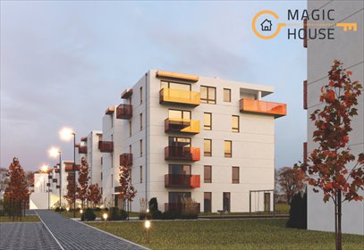 Sprzedam nowoczesne 3-pokojowe mieszkanie 60,8 m² z balkonem i garażem mieszkanie Rumia, Dolna