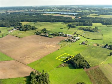 Działka 3005 m² w Sadowie (blisko jeziora Jełmuń) działka Sadowo