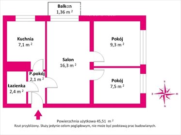 mieszkanie na sprzedaż 46m2 mieszkanie Konstancin-Jeziorna, Jana Sobieskiego