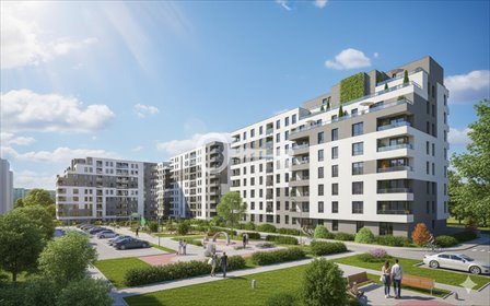 Przestronne 3-pokojowe mieszkanie z balkonem i pełną infrastrukturą mieszkanie Kraków, Mistrzejowice, Bohaterów Września