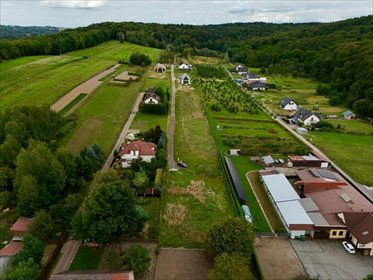 działka na sprzedaż 1200m2 działka Radziszów