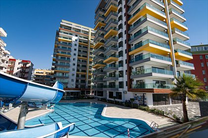Nowoczesny apartament z basenem i pełnym wyposażeniem mieszkanie Alanya, Mahmutlar, Alanya, Antalya