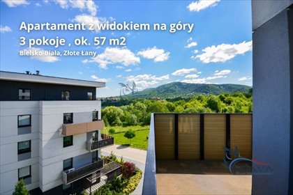 Nowoczesne 3-pokojowe mieszkanie z balkonem i windą mieszkanie Bielsko-Biała, Osiedle Złote Łany