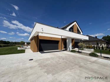 Dom premium z tarasem 122 m², ogród i garaż w Lubomyślu dom Lubomyśl, Szafirowa