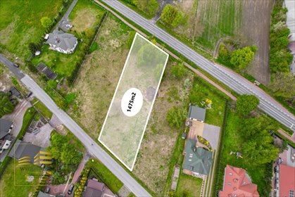 Działka 1474 m² w Kamieniu z dostępem z asfaltu działka Kamień
