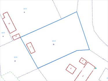 działka na sprzedaż 908m2 działka Dąbrowica