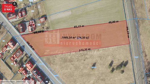 działka na sprzedaż 7400m2 działka Przywory