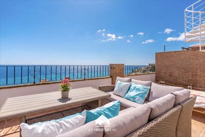 Penthouse z panoramicznym widokiem na morze i dużym tarasem mieszkanie La Herradura, La Herradura