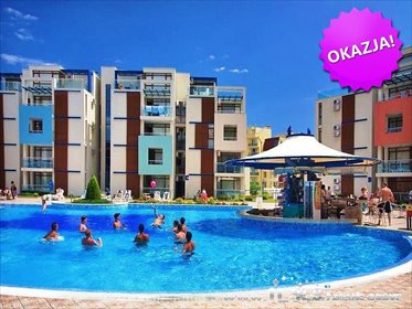 Umeblowany apartament 46 m² Sun City, blisko plaży polecam mieszkanie Słoneczny Brzeg Sun City, SUN CITY