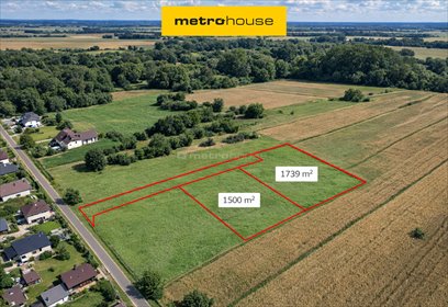 działka na sprzedaż 1736m2 działka Ziąbki