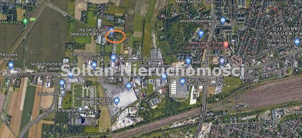 działka na sprzedaż 1019m2 działka Warszawa, Bemowo, Sochaczewska