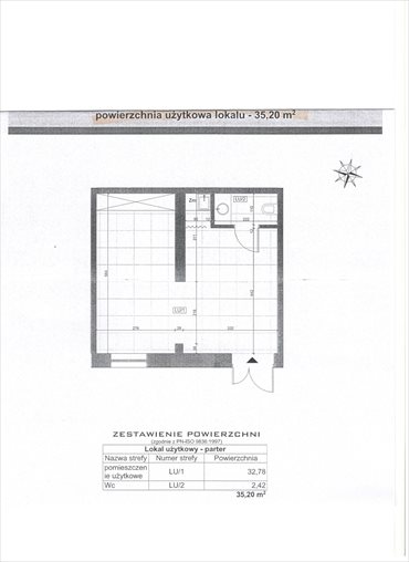 lokal użytkowy na wynajem 35m2 lokal użytkowy Stalowa Wola, Centrum