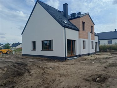 Do sprzedania nowoczesny bliźniak 117 m² w Łapinie Kartuskim dom Łapino Kartuskie, Krokusowa