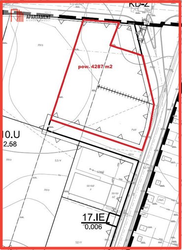 Do sprzedania działka inwestycyjna 4 287 m² z mediami działka Bydgoszcz, Szwederowo