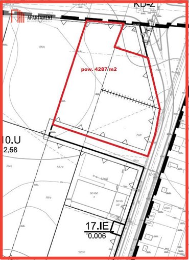 działka na sprzedaż 4287m2 działka Bydgoszcz, Szwederowo