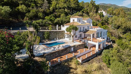Polecam elegancką willę 547 m² w El Madroñal z widokami na morze dom El Madroñal, El Madroñal