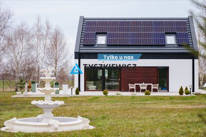 Nowoczesny dom modułowy zero energetyczny, 5 pokoi, duża działka dom Połchówko, Polna