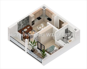 mieszkanie na sprzedaż 46m2 mieszkanie Lesko